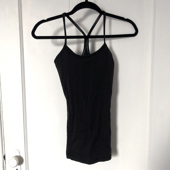 Lululemon Power Y tank top black